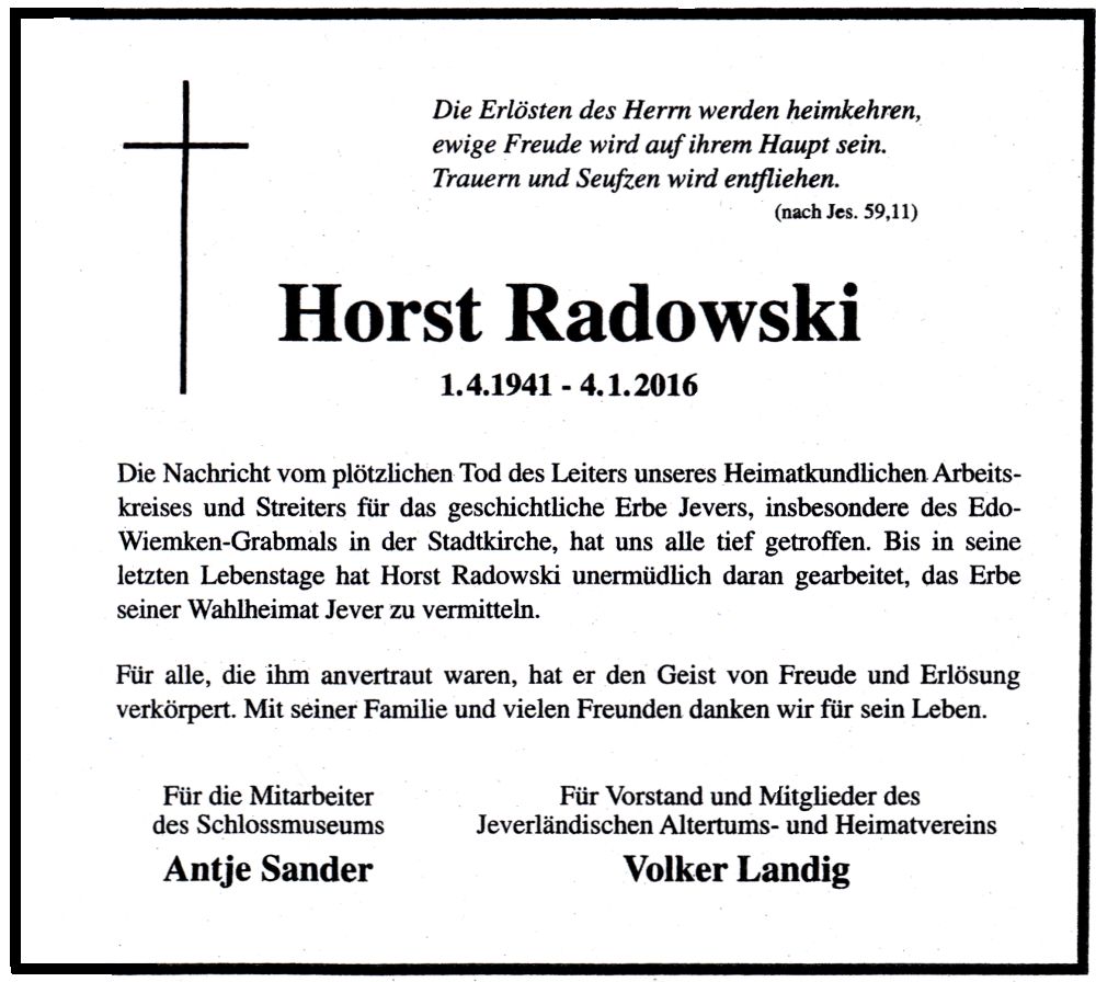 Horst Radowski